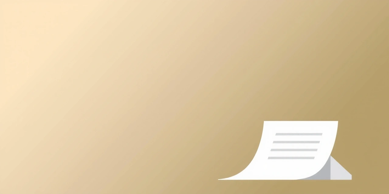 Imagine abstractă reprezentând documente legale și reguli, cu un stil minimalist și premium.